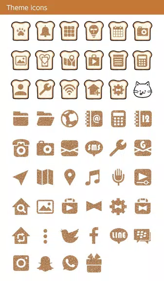 Cute Wallpaper Bread Cat Theme Screenshot4