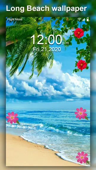 Long Beach Live Wallpaper HD Screenshot1