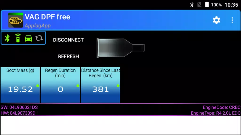 VAG DPF lite Screenshot3