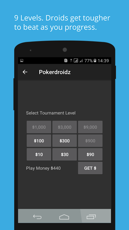 Poker Droidz - Offline Texas Holdem Screenshot4