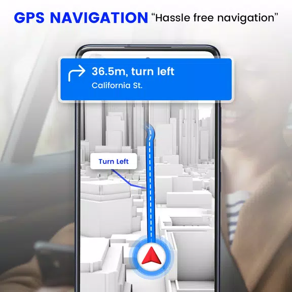 GPS Navigation Globe Map 3D Screenshot1