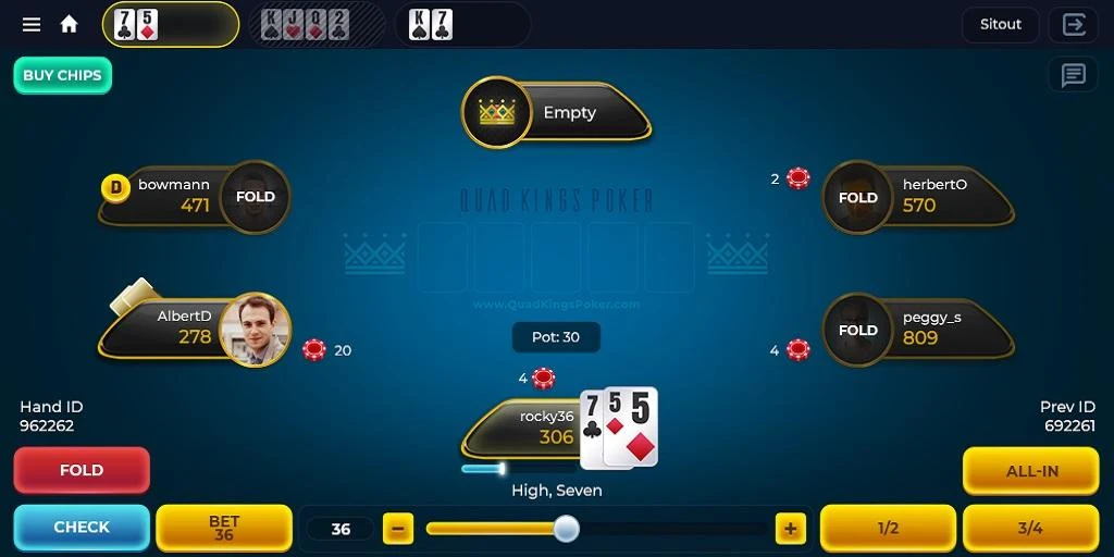 Quad Kings Poker Screenshot3