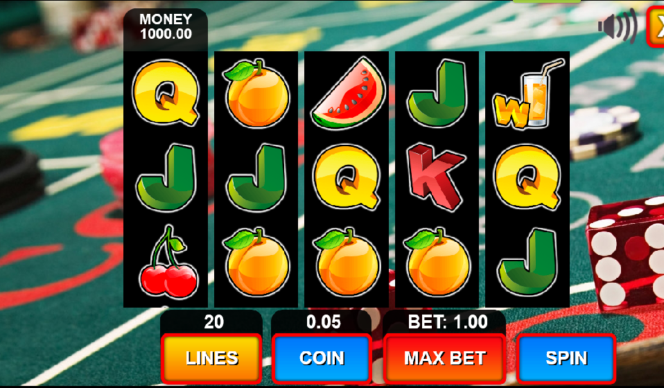 Fruit Summer Slots Machine Screenshot1