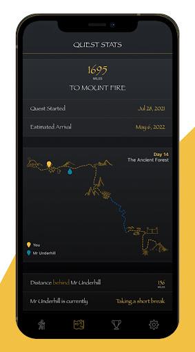 Fantasy Hike App Screenshot4