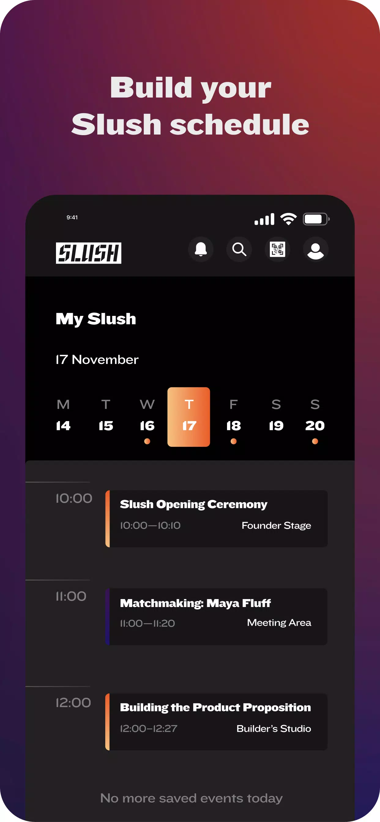 Slush App Screenshot1