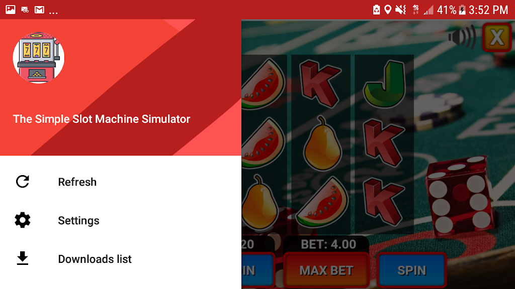 The Simple Slot Machine Simulator Screenshot3