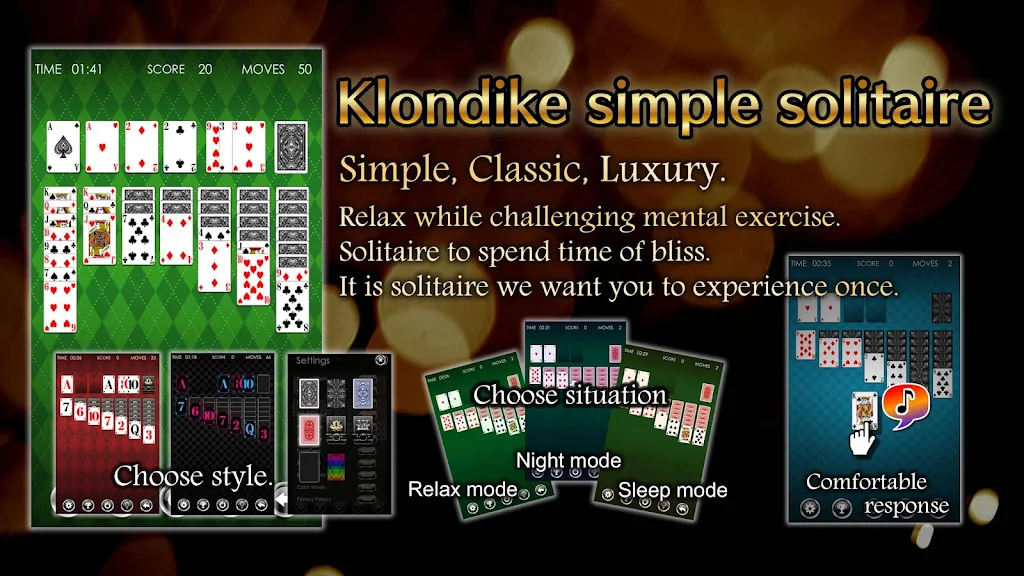 Solitaire Klondike HD Screenshot1