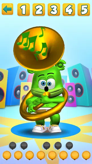 Talking Gummy Bear Kids Games Screenshot4