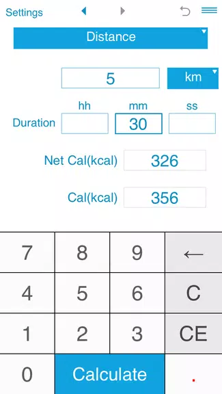 Calories Burned Running Screenshot3