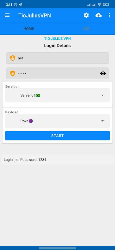 TioJuliusVPN Screenshot1