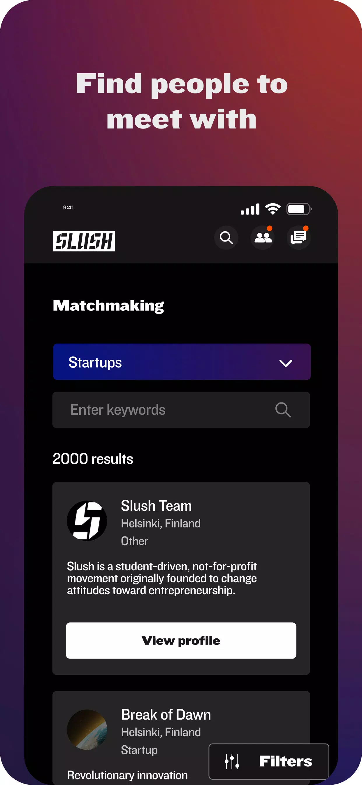 Slush App Screenshot2