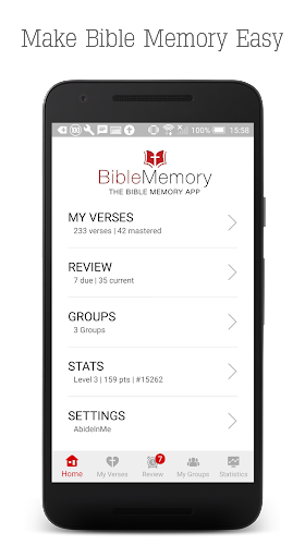 The Bible Memory App Screenshot1