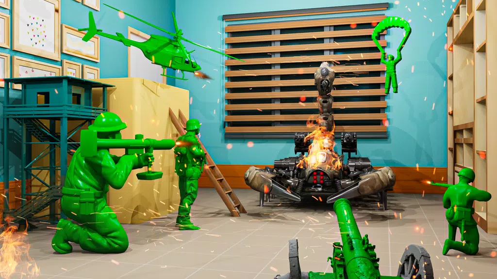 Army Toys War Attack Shooting Screenshot2