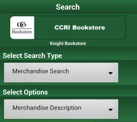 On The Go CCRI Bookstore Screenshot1