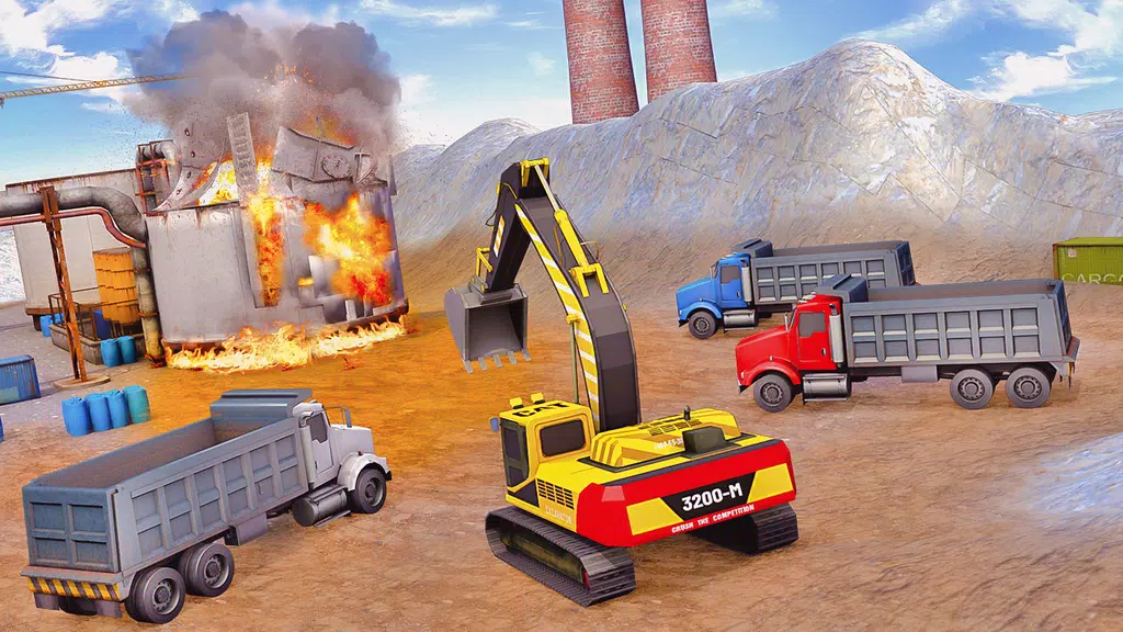 Excavator Crane Driving Sim Screenshot1