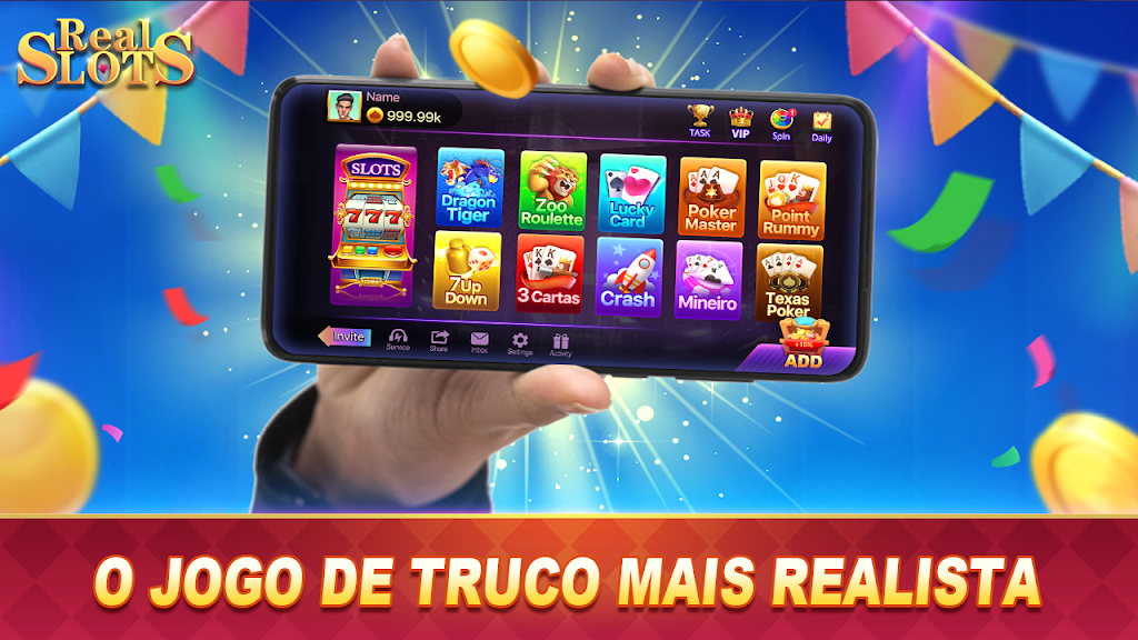 Slots Real - Caça Niquel Screenshot2