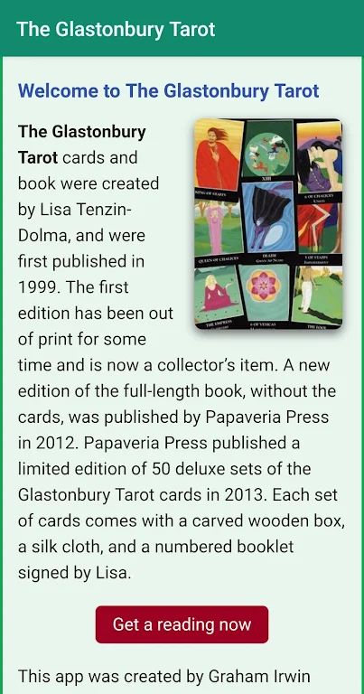 The Glastonbury Tarot Screenshot1