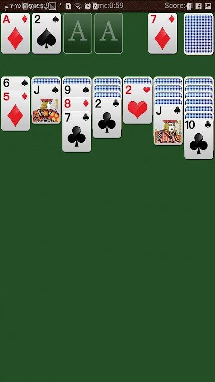 Solitaire New by Mo7mad Screenshot2