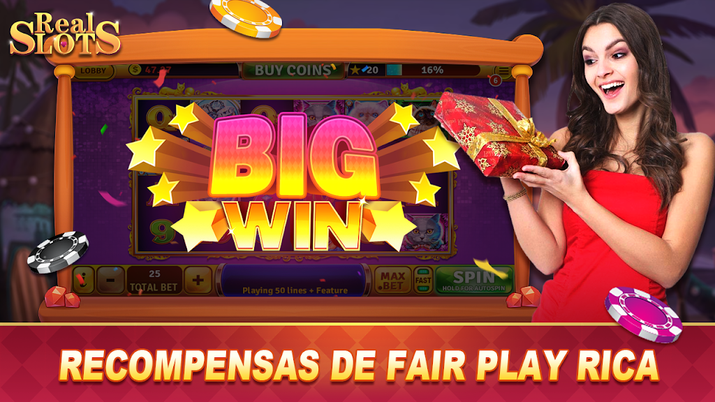 Slots Real - Caça Niquel Screenshot1