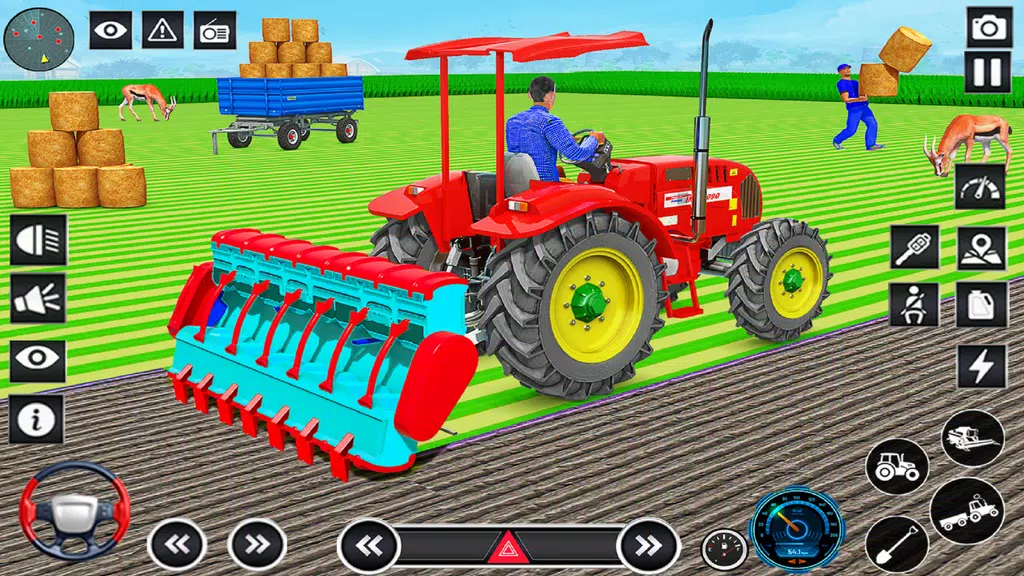 Farming Games: Tractor Driving Screenshot2