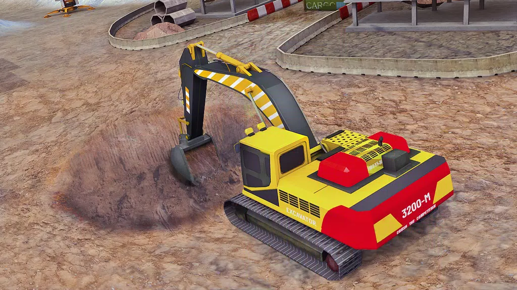 Excavator Crane Driving Sim Screenshot3