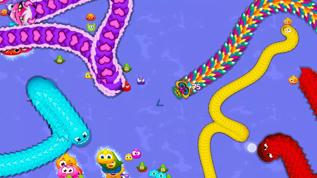 Worm Hunt - Snake game iO zone Screenshot2