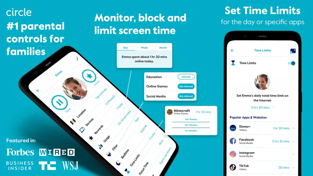 Circle Parental Controls App Screenshot1