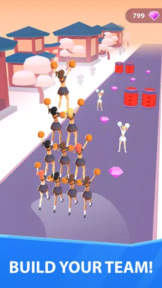 Cheerleader Run 3D Screenshot2