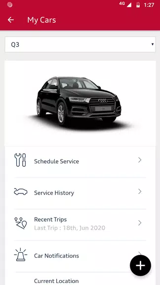 myAudi Connect - Audi India Screenshot1