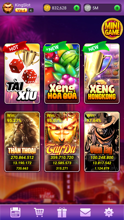 KingSlot - Cổng Game Giải Trí Screenshot1