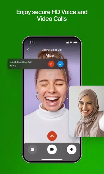 GoChat Messenger: Video Calls Screenshot1