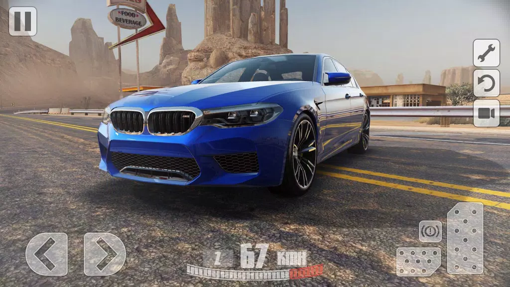 City Racer BMW M5 Parking Area Screenshot1