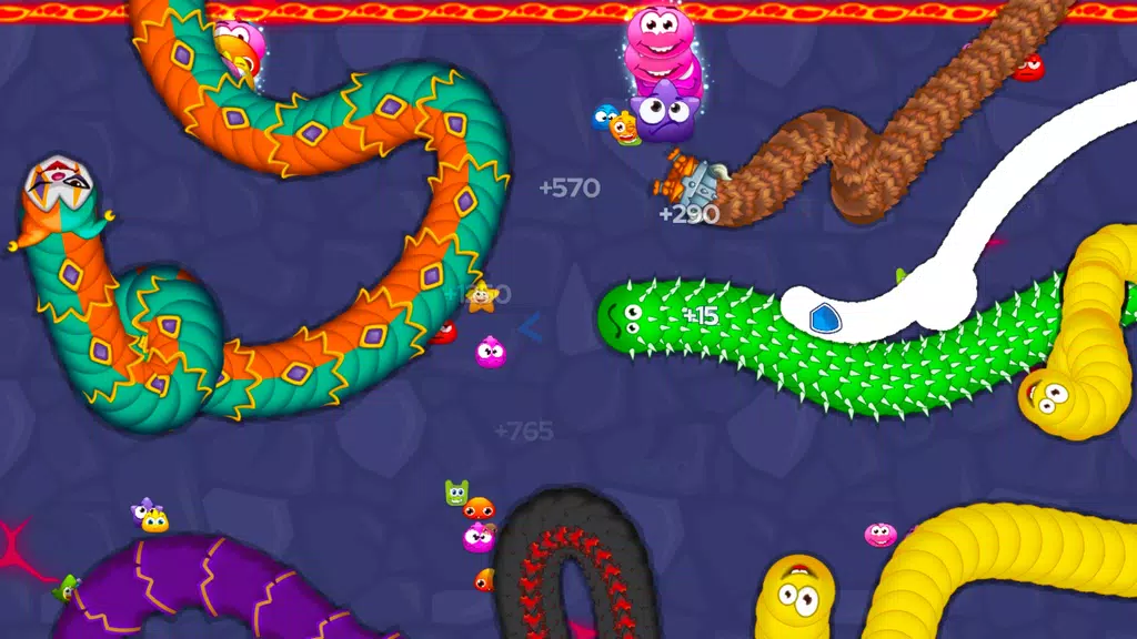 Worm Hunt - Snake game iO zone Screenshot1