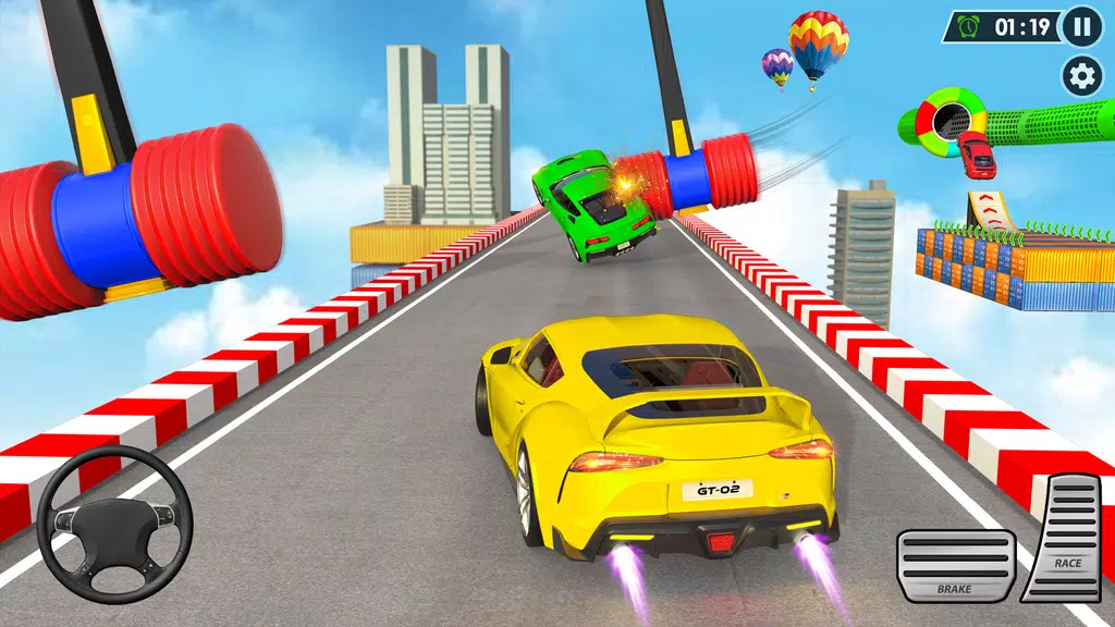 Mega Ramps Stunt Car Games 3D Screenshot3