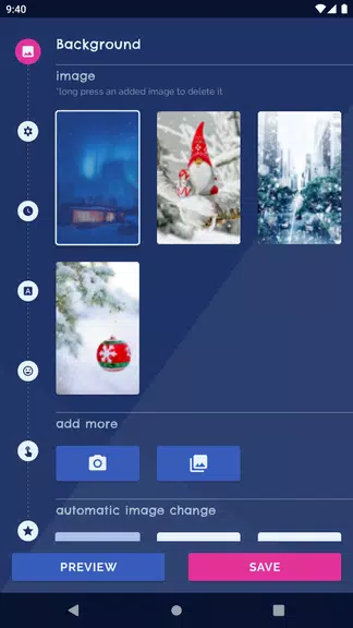 Snowy Winter Live Wallpaper Screenshot1