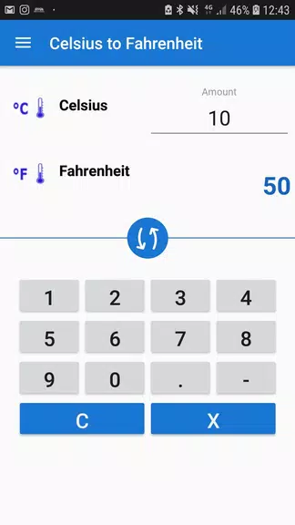 Celsius to Fahrenheit Convert Screenshot1