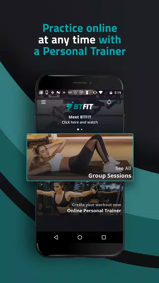 BTFIT: Online Personal Trainer Screenshot1