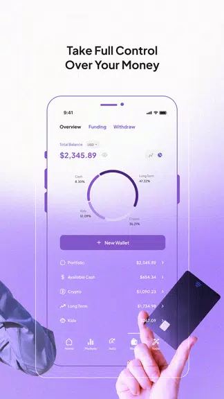 Raseed: Trade Stocks & Crypto Screenshot1