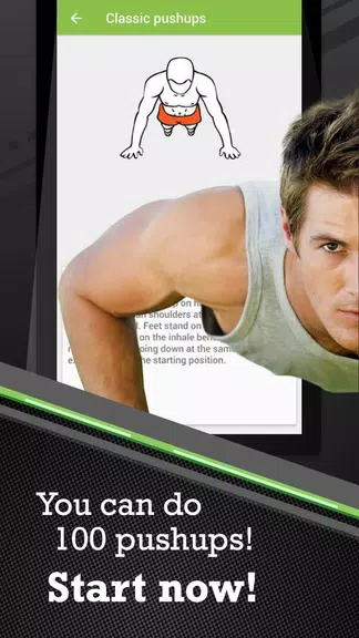 100 Pushups workout BeStronger Screenshot1