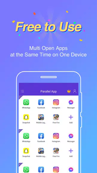 Parallel App - Dual App Cloner Screenshot1