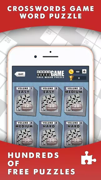 Crosswords Puzzle - Word Game Screenshot2