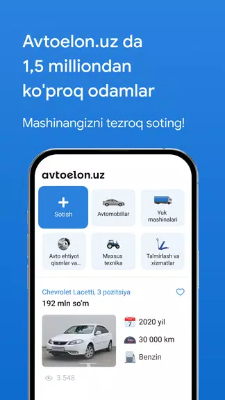 Avtoelon.uz - авто объявления Screenshot2