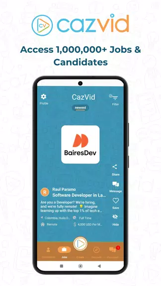 CazVid - Job & Resume Videos Screenshot2