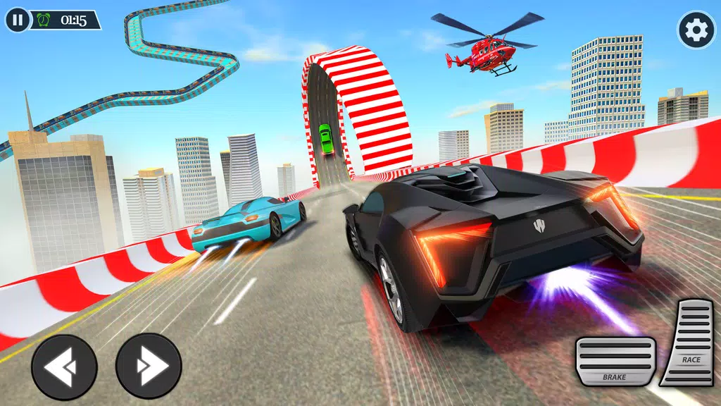 Mega Ramps Stunt Car Games 3D Screenshot1