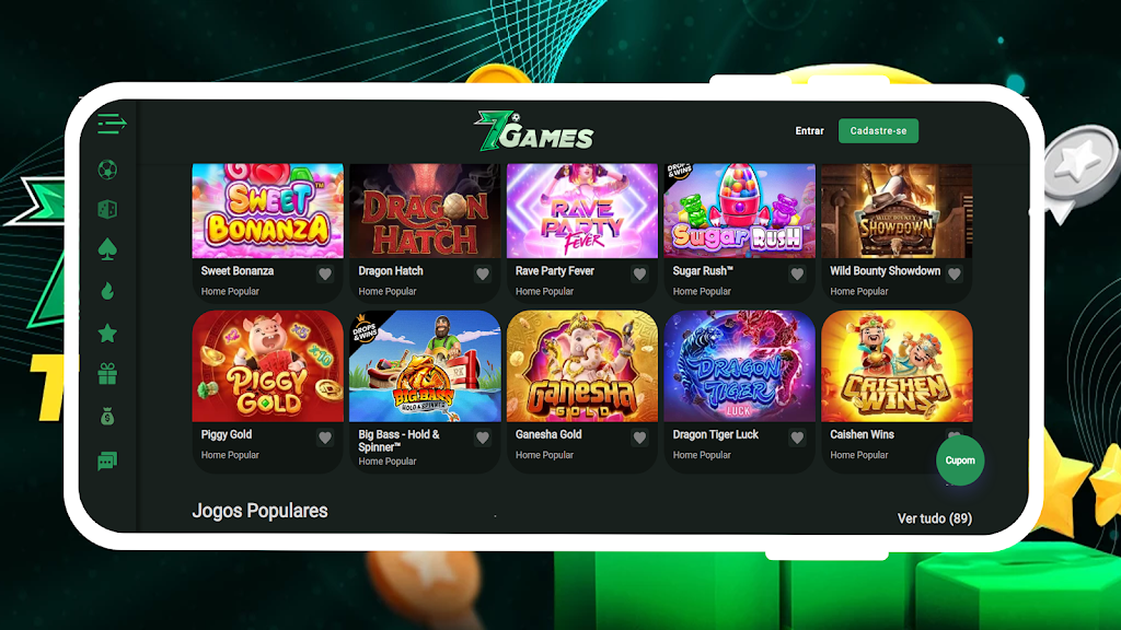 7-Games Bet Online Casino Screenshot2