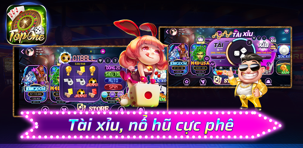 TopOne: Slots, Nổ Hũ, Đánh Bài Screenshot2