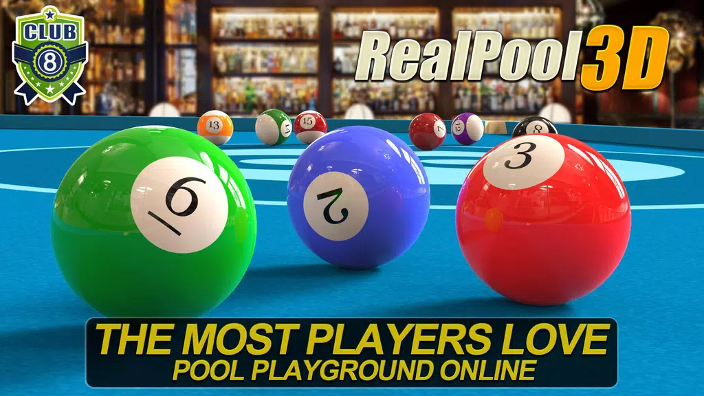 Real Pool 3D Online 8Ball Game Screenshot1