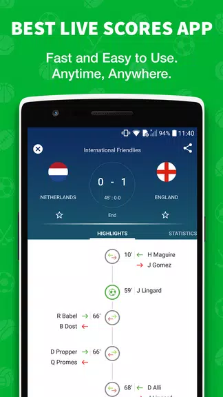 Skores - Live Scores Screenshot1