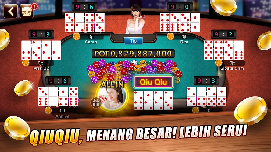 LUXY Domino Gaple QiuQiu Poker Screenshot2