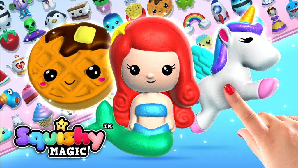 Squishy Magic: 3D Toy Coloring Screenshot1